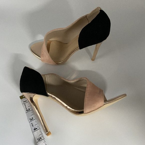 FSJ Women Sexy Peep Toe Cutout Pumps Sandals D'Ors - Picture 8 of 12